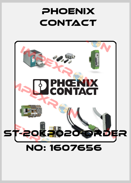 ST-20KP020-ORDER NO: 1607656  Phoenix Contact