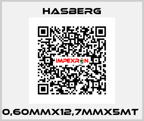 0,60MMX12,7MMX5MT  Hasberg