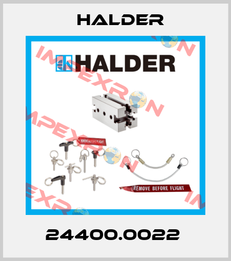 24400.0022  Halder