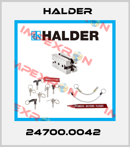 24700.0042  Halder