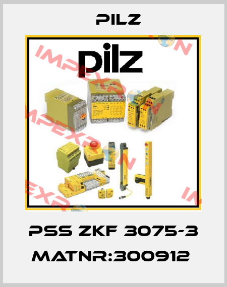 PSS ZKF 3075-3 MatNr:300912  Pilz