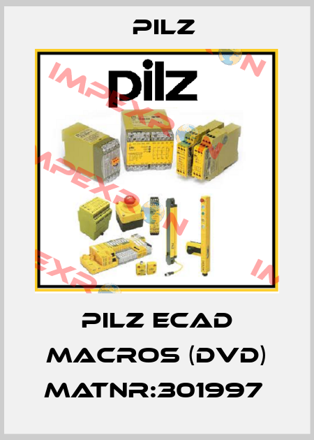 Pilz ECAD Macros (DVD) MatNr:301997  Pilz