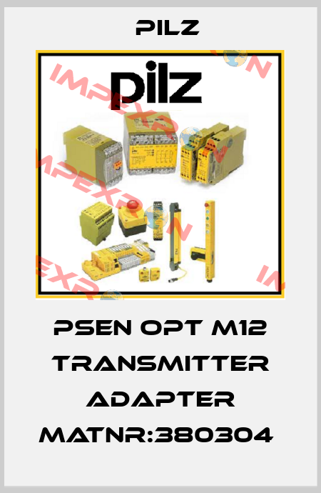 PSEN opt M12 Transmitter adapter MatNr:380304  Pilz