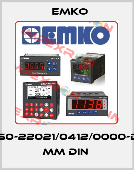 ESM-7750-22021/0412/0000-D:72x72 mm DIN  EMKO