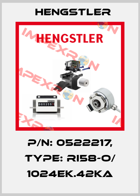 p/n: 0522217, Type: RI58-O/ 1024EK.42KA Hengstler