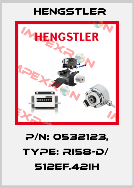 p/n: 0532123, Type: RI58-D/  512EF.42IH Hengstler
