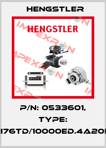p/n: 0533601, Type: RI76TD/10000ED.4A20IF Hengstler