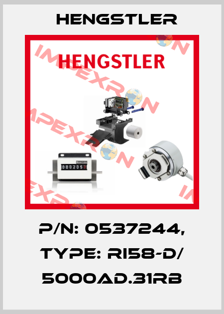 p/n: 0537244, Type: RI58-D/ 5000AD.31RB Hengstler