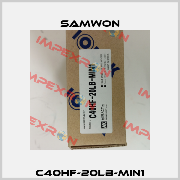 C40HF-20LB-MIN1 Samwon