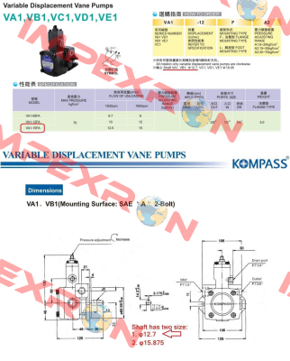 HVP-VA1-15F-A3 KOMPASS