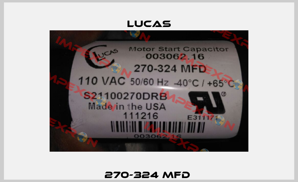 270-324 MFD  LUCAS