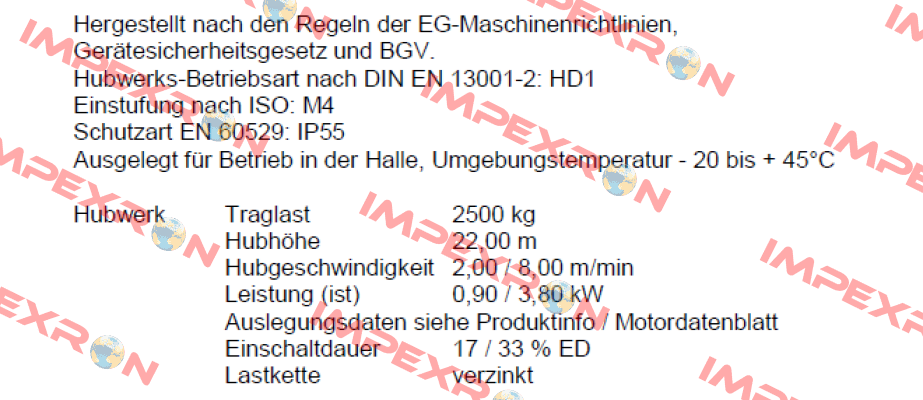 ST 5025-8/2 1/1 Stahl CraneSystems