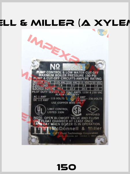 №150  McDonnell & Miller (a xylem brand)