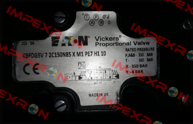 KBFDG5V72C - obsolete, alternative is KBFDG5V-7-2C150N85-E   Vickers (Eaton)