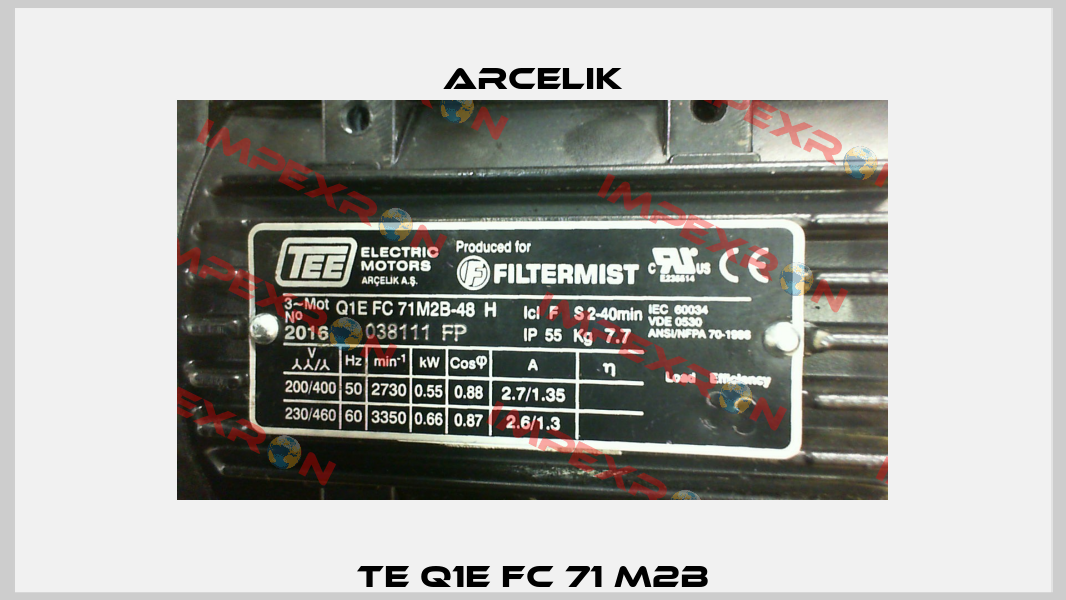 TE Q1E FC 71 M2B Arcelik