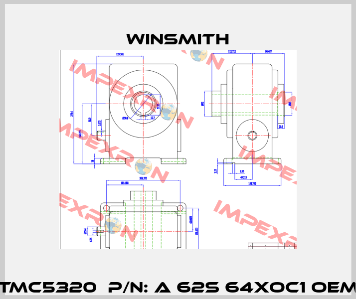 TMC5320  P/N: A 62S 64XOC1 OEM Winsmith