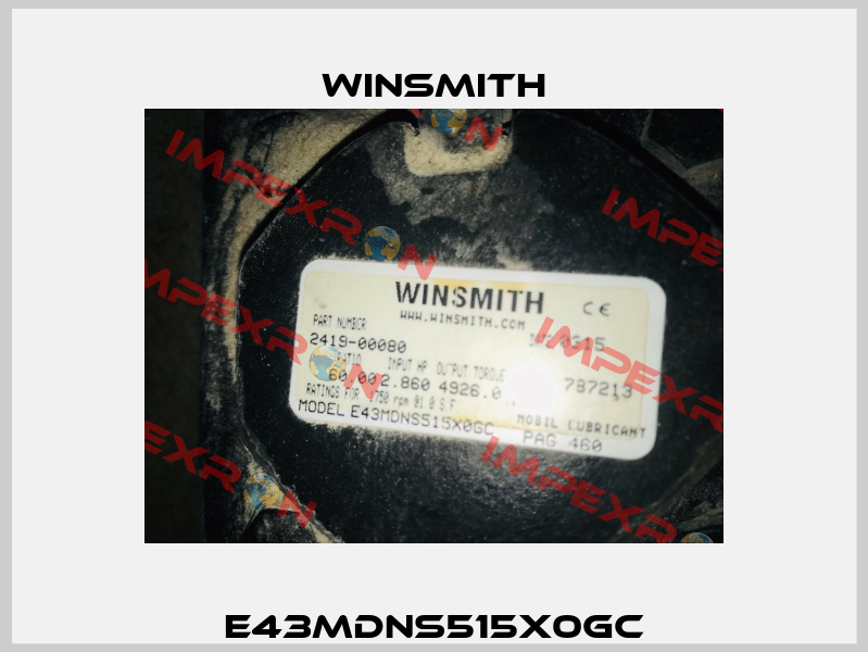 E43MDNS515X0GC Winsmith