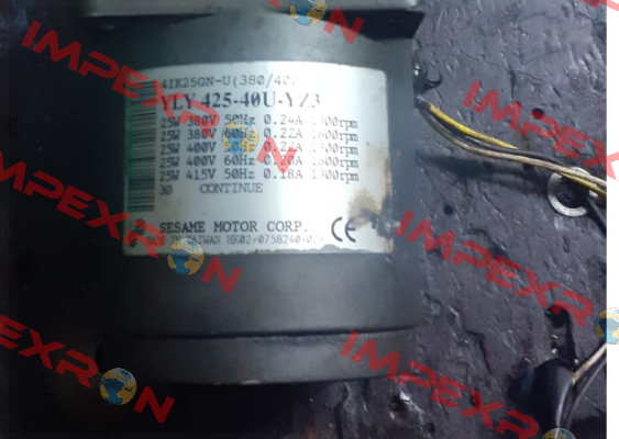 YLY 425-40U-Y/3 Sesame Motor