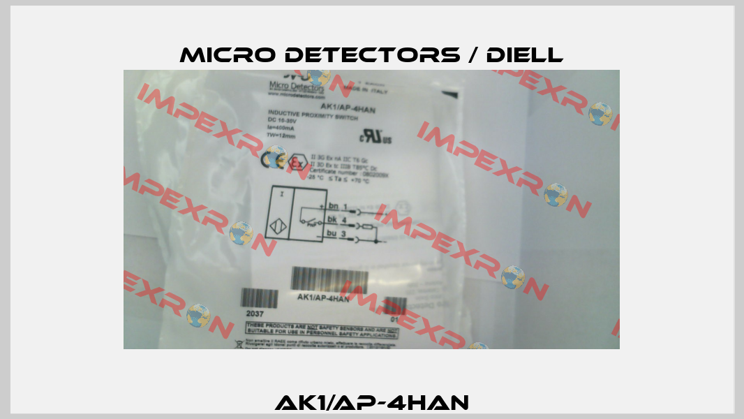 AK1/AP-4HAN Micro Detectors / Diell