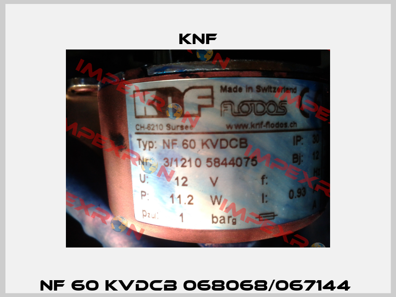 NF 60 KVDCB 068068/067144  KNF