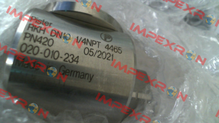 RKH 1/4NPT 10 4465 DfA PN420 OEM Pister