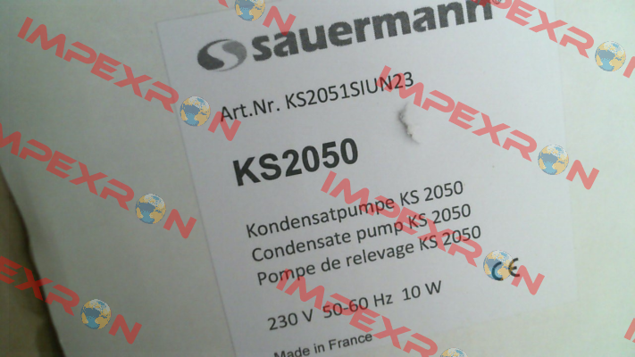 KS2051SIUN23 Sauermann