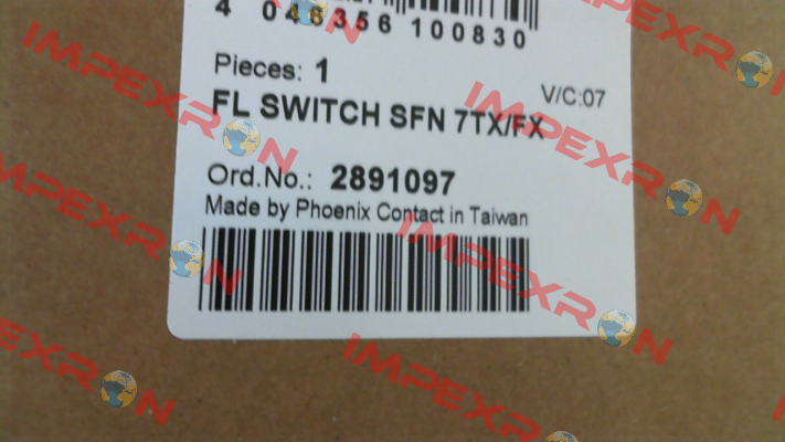 P/N: 2891097 Type: FL SWITCH SFN 7TX/FX Phoenix Contact