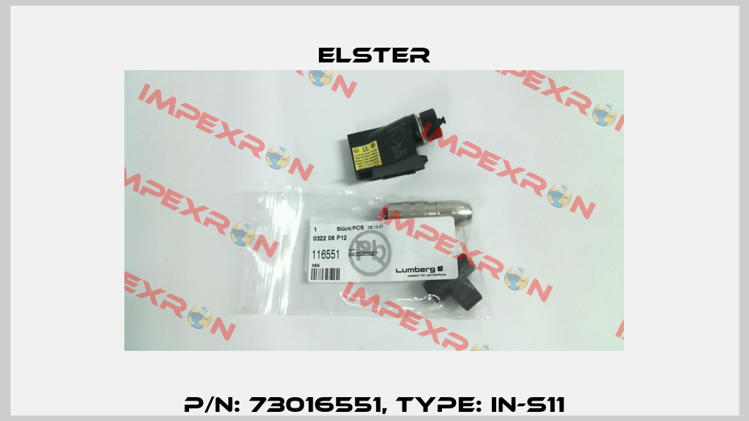P/n: 73016551, Type: IN-S11 Elster