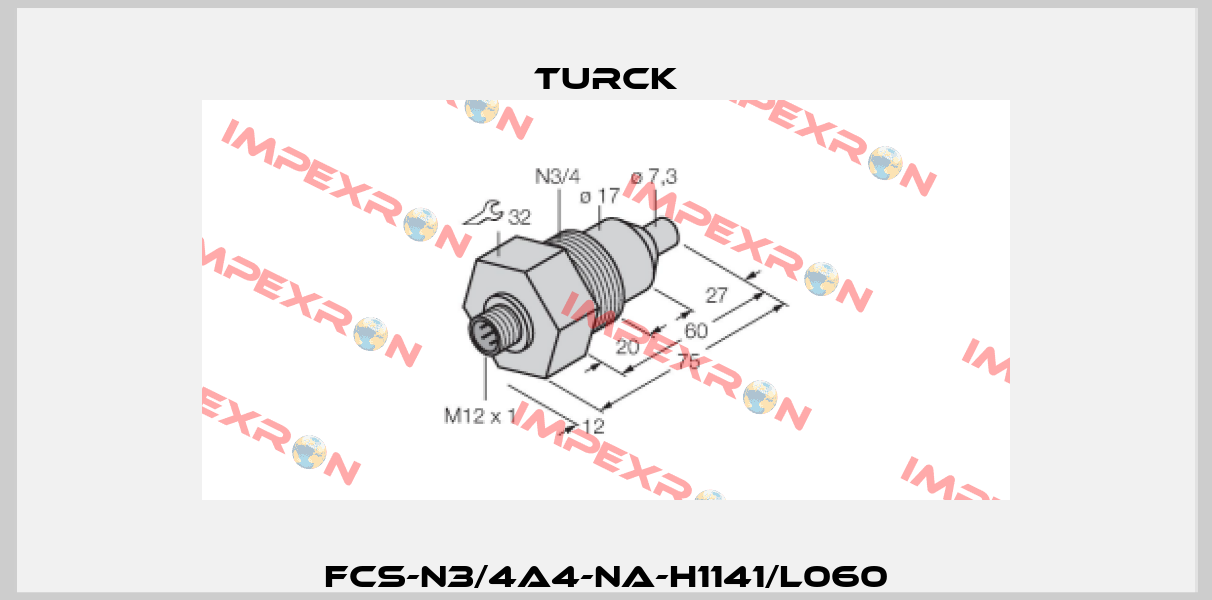 FCS-N3/4A4-NA-H1141/L060 Turck