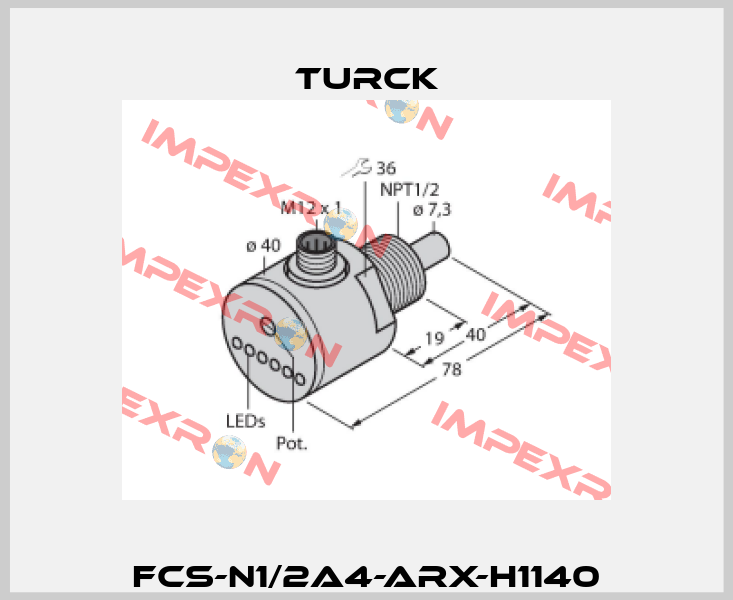 FCS-N1/2A4-ARX-H1140 Turck