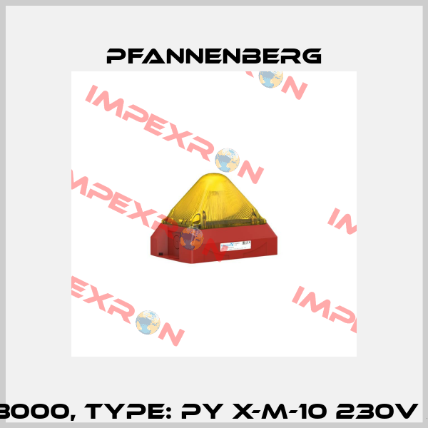 Art.No. 21551103000, Type: PY X-M-10 230V AC YE RAL3000 Pfannenberg
