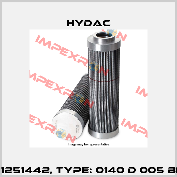 Mat No. 1251442, Type: 0140 D 005 BN4HC /-V Hydac