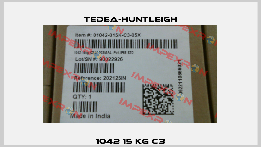 1042 15 kg C3 Tedea-Huntleigh
