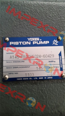 A1 45-FR00HS D24-60429  Yuken