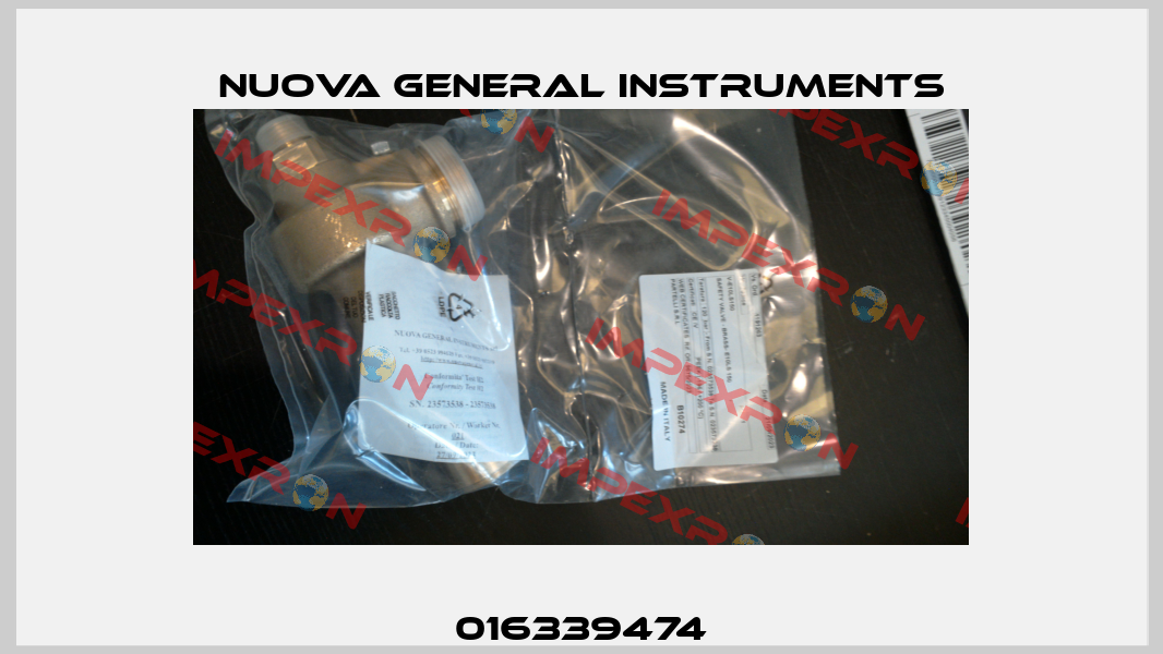 016339474 Nuova General Instruments